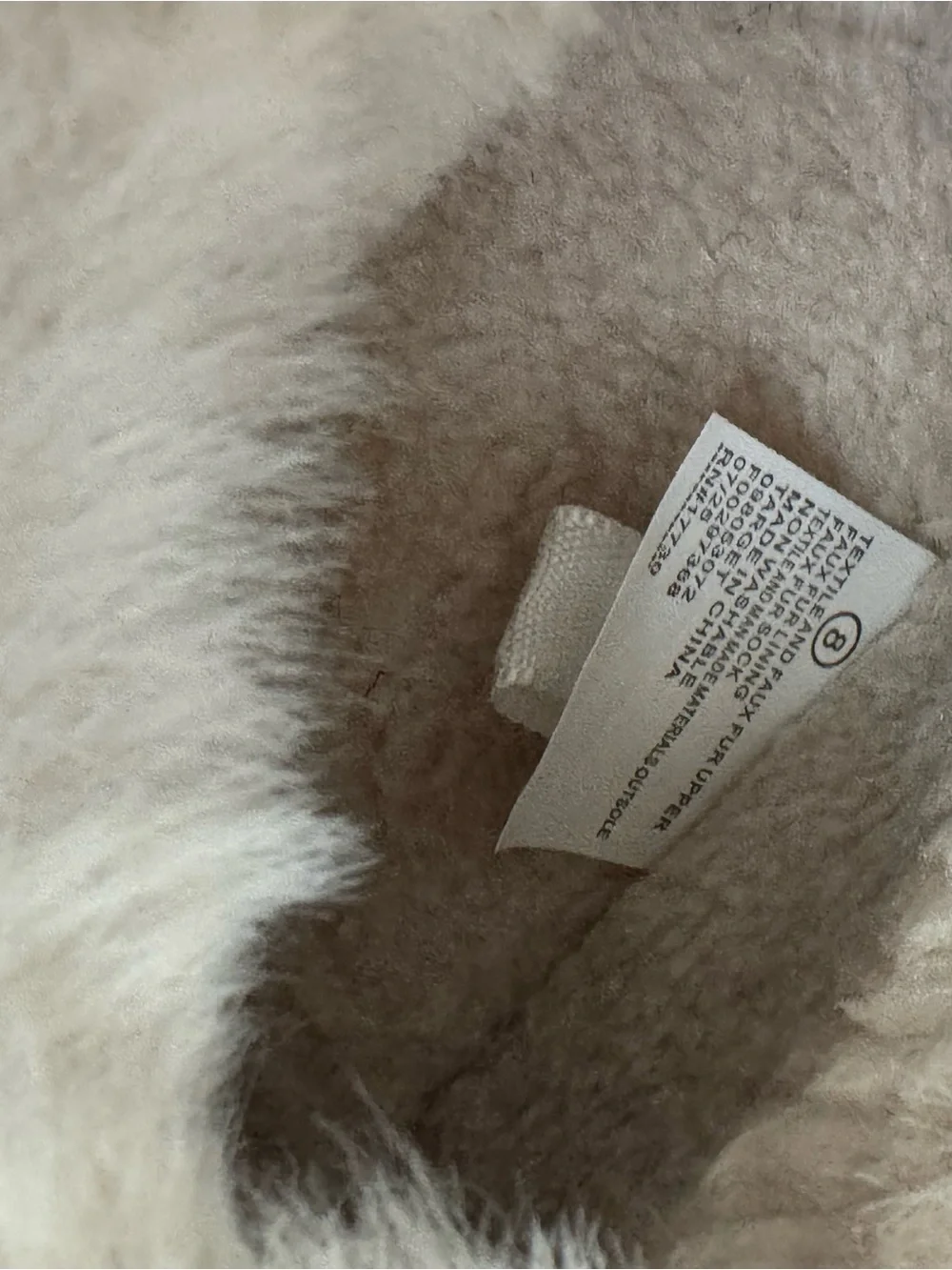 Kids Faux-Shearling Slippers in Chestnut Brown